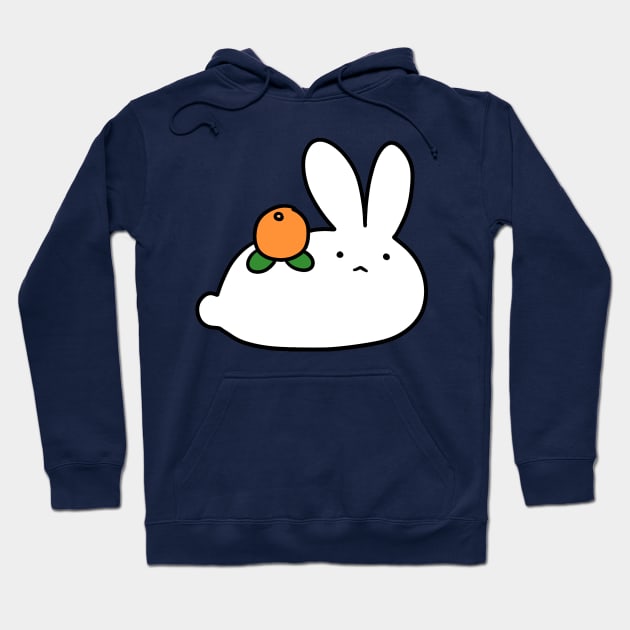 Citrus Orange Bunny Hoodie by saradaboru